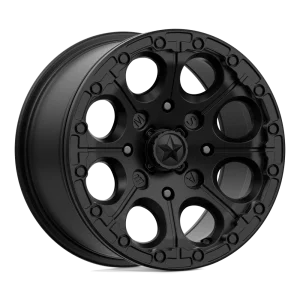 MSA Offroad Wheels – M44 CANNON BEADLOCK – Black – 14″x7″ 10mm – All weather Wheels – M44-04710